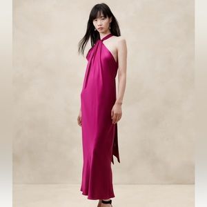 Banana Republic Kaia Silk MIDI Dress NWT